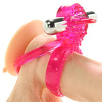 Dual Clit Flicker Cock Ring