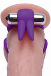 Throbbin Hopper Cock and Ball Ring With Vibrating Clit Stimulator