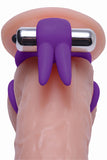 Throbbin Hopper Cock and Ball Ring With Vibrating Clit Stimulator